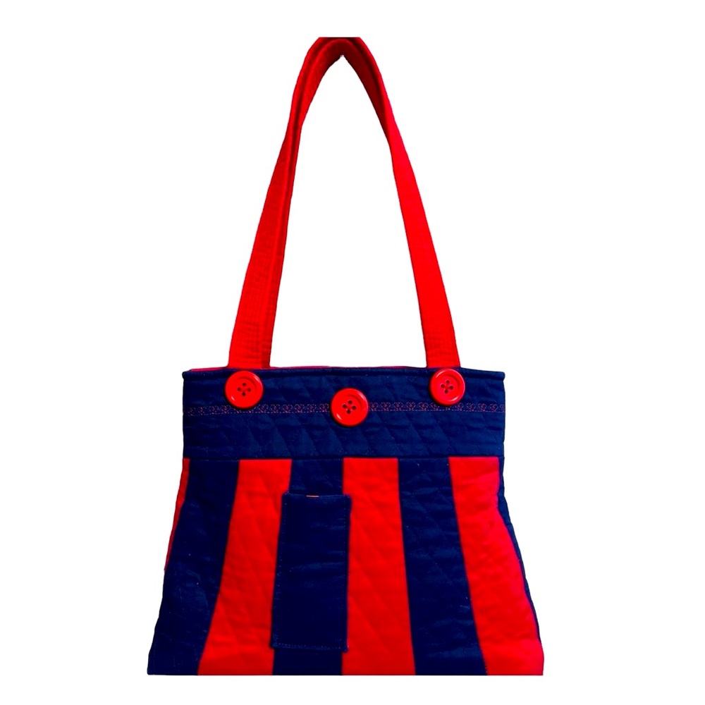 “Love Bug” NWOT Tote, handmade quilted bag made in Maine